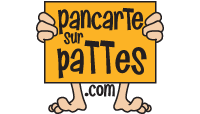 Pancarte sur Pattes